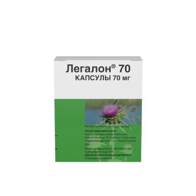 Лот: 23717291. Фото: 1. Легалон капс. 70мг №30. Лекарства