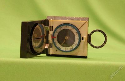 Лот: 840886. Фото: 1. Компас складной Турист 2. Другое (антиквариат)