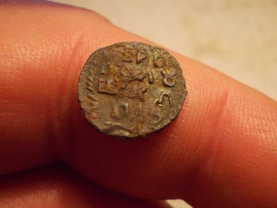 Лот: 15875090. Фото: 1. Отличная ВРП-шина Петра 1-Полушка-1719... Россия до 1917 года