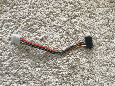 Лот: 16495223. Фото: 1. Переходник SATA-molex. Шлейфы, кабели, переходники