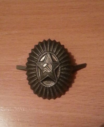 Лот: 25346810. Фото: 1. Кокарда офицерская полевая "орех... Нашивки, шевроны, погоны