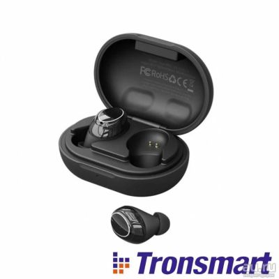 Лот: 17045073. Фото: 1. Беспроводная наушники Tronsmart... Наушники, гарнитуры