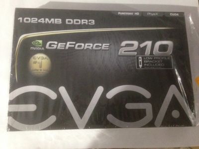 Лот: 14974273. Фото: 1. Видеокарта GeForce 210. Видеокарты