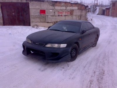 Лот: 5027348. Фото: 1. Carina ED ST 202 Передний бампер. Детали тюнинга