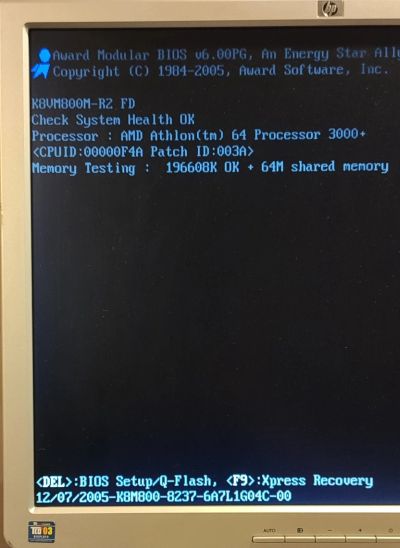 Лот: 18381664. Фото: 1. GA K8VM800M + AMD Athlon 64 Processor... Комплекты запчастей