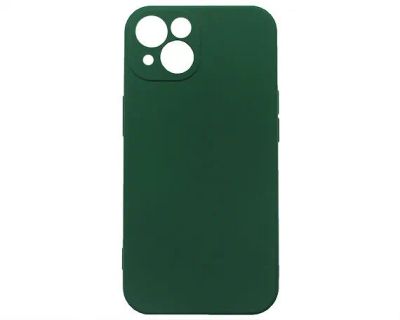 Лот: 20887195. Фото: 1. Чехол iPhone 13 Colorful (темно-зеленый... Чехлы, бамперы