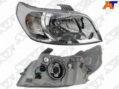 Лот: 21905850. Фото: 1. Фара Chevrolet Aveo T250 08- 5D... Другое (автозапчасти)