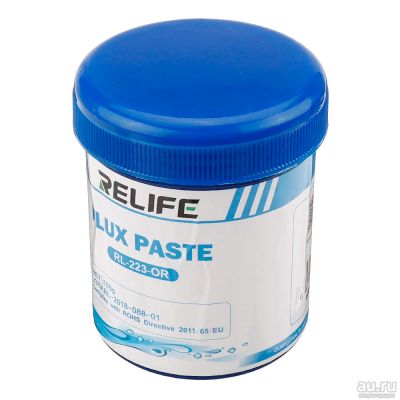Лот: 12715615. Фото: 1. Флюс-паста Relife RL-223-OR (100... Материалы, химия