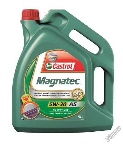 Лот: 6280850. Фото: 1. Castrol Magnatec 5W-30 A5 (Кастрол... Масла, жидкости