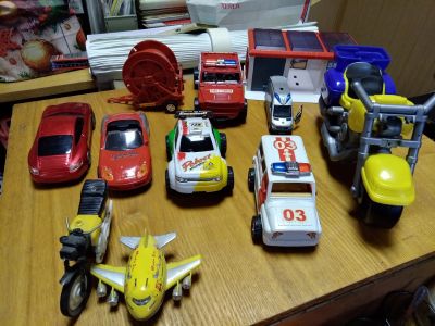 Лот: 13341349. Фото: 1. Детский набор игрушек: машинки... Машины и техника