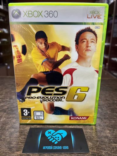 Лот: 24397894. Фото: 1. PES 6 Pro Evolution Soccer. Лицензионный... Игры для консолей