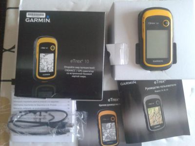 Лот: 4095191. Фото: 1. Garmin eTrex 10 gps+глонасс. GPS-навигаторы
