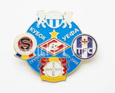 Лот: 16303263. Фото: 1. футбол Кубок УЕФА 2007-08 группа... Сувенирные