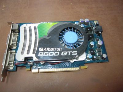 Лот: 11684377. Фото: 1. Видеокарта PCI-E 8600GTS 256mb... Видеокарты