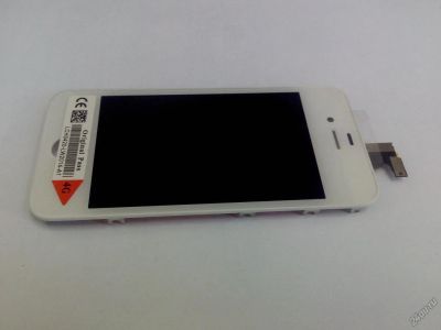 Лот: 5564510. Фото: 1. Дисплей iPhone 4 белый в сборе... Дисплеи, дисплейные модули, тачскрины