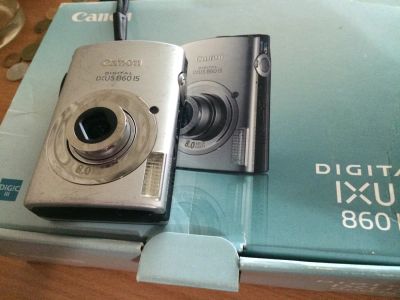 Лот: 4581152. Фото: 1. Фотоаппарат canon digital ixus... Цифровые компактные