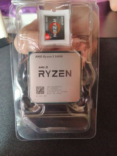 Лот: 18948112. Фото: 1. Процессор AMD AM4 Ryzen 5 5600G... Процессоры