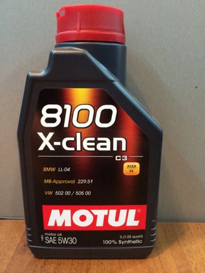 Лот: 4508317. Фото: 1. Масло моторное 8100 X-clean 5W30... Масла, жидкости