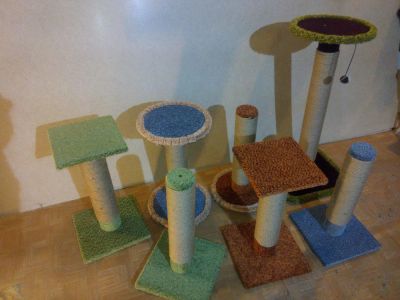 Лот: 5429607. Фото: 1. когтеточка. Домики, переноски, клетки, когтеточки