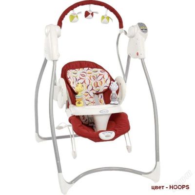 Лот: 3005698. Фото: 1. Качели электронные GRACO SWING... Ходунки, прыгунки, качели