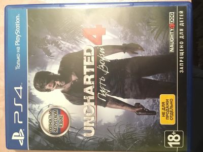 Лот: 12276873. Фото: 1. Uncharted 4 путь вора. Игры для консолей