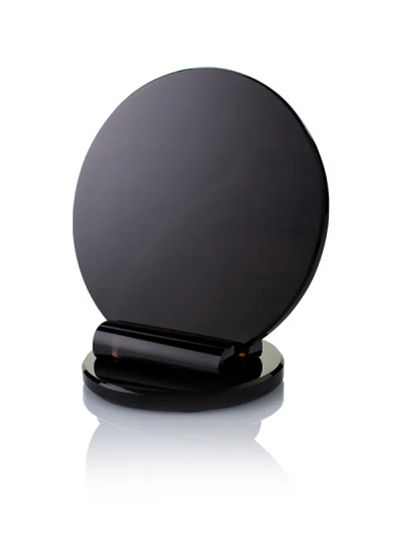 Лот: 22035447. Фото: 1. Черное зеркало круглое (6 см). Другое (сувениры, подарки)