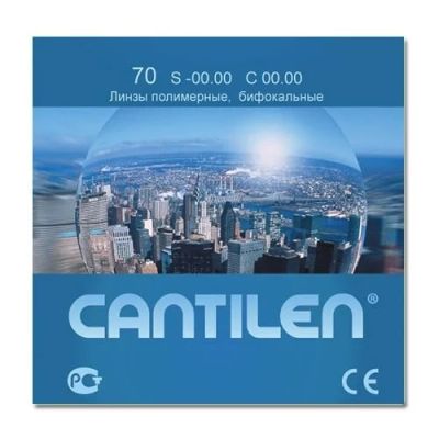 Лот: 10314791. Фото: 1. Линза очковая Cantilen полимерная... Очки