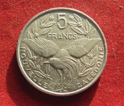 Лот: 19990473. Фото: 1. Новая Каледония 5 франков, 2003... Австралия и Океания