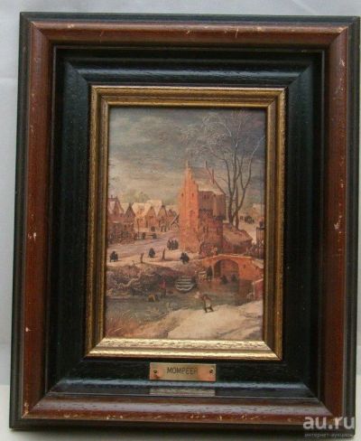 Лот: 18242407. Фото: 1. Картина репродукция винтажная... Другое (антиквариат)