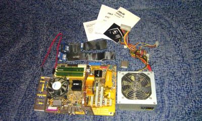 Лот: 1778452. Фото: 1. Комплект: ASUS P5GD2-X (LGA775... Компьютеры в сборе