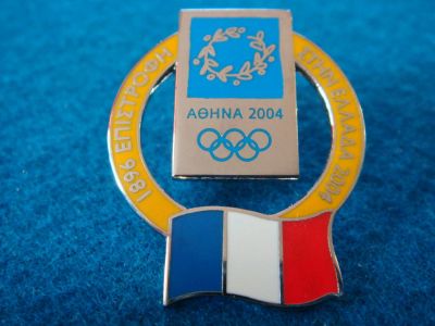 Лот: 6665681. Фото: 1. Спорт. Олимпиада.Афины 2004.Франция... Сувенирные