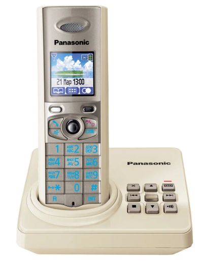 Лот: 4531292. Фото: 1. Радиотелефон panasonic kx-tg8225ru. DECT и радиотелефоны