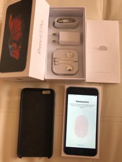 Лот: 11739557. Фото: 1. iPhone 6s Plus 64gb Space Gray. Смартфоны