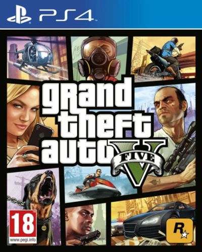 Лот: 11357972. Фото: 1. GTA 5/GTA V; PS4;PlayStation 4. Игры для консолей