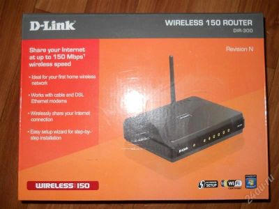 Лот: 2542310. Фото: 1. Роутер (маршрутизатор) D-Link... WiFi, Bluetooth адаптеры