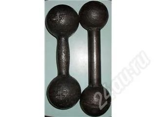 Лот: 390124. Фото: 1. Гантели по 4 кг. Штанги, блины