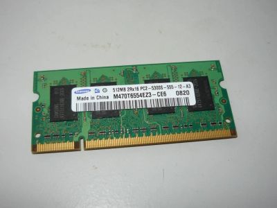 Лот: 4887613. Фото: 1. память sodimm ddr-2 samsung 512mb... Оперативная память