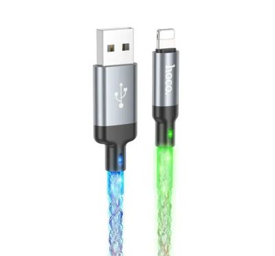 Лот: 20943659. Фото: 1. Кабель USB Hoco U112 Apple 1м... Дата-кабели, переходники