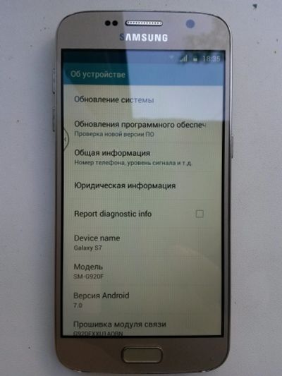 Лот: 11648156. Фото: 1. Samsung Galaxy S7 SM-G920F (Китаец... Смартфоны