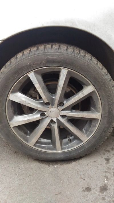 Лот: 12392282. Фото: 1. R17 5*114 Диски с резиной.Обмен... Шины