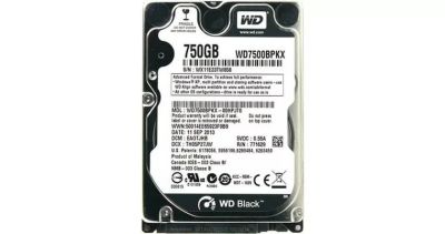 Лот: 9954846. Фото: 1. Жесткий диск для ноутбука WD Black... Жёсткие диски (HDD)