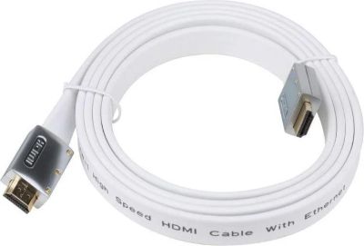 Лот: 10418389. Фото: 1. Кабель HDMI - HDMI 5m, AOpen/Qust... Шлейфы, кабели, переходники
