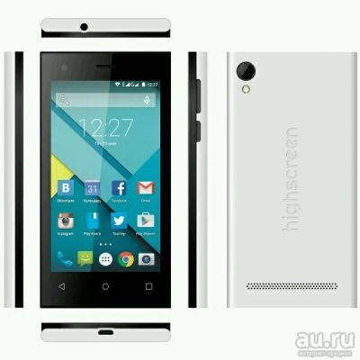 Лот: 9614189. Фото: 1. Highscreen Pure F с рубля!. Смартфоны