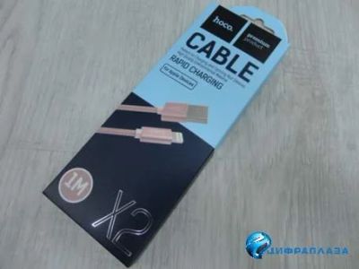 Лот: 13417066. Фото: 1. Кабель iPhone Lightning Hoco X2... Дата-кабели, переходники