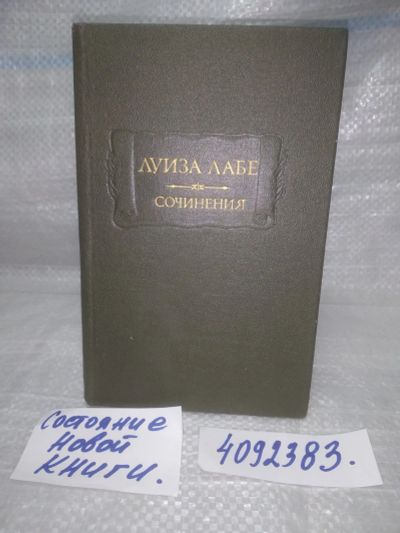 Лот: 25678505. Фото: 1. (4092383)Лабе Луиза. Сочинения... Художественная