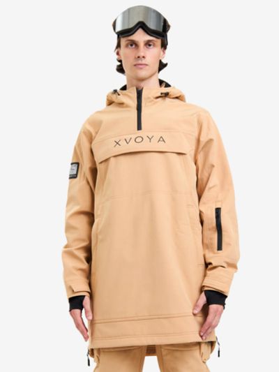 Лот: 24641010. Фото: 1. Анорак мужской XVOYA BASE, Бежевый. Другое (спортивная одежда)