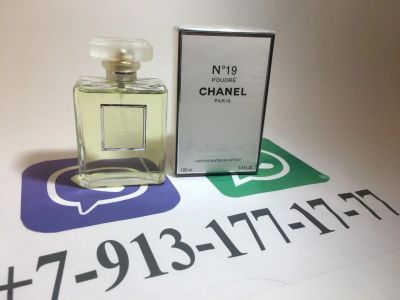 Лот: 11287044. Фото: 1. Chanel No19 Poudre 100ml. Женская парфюмерия