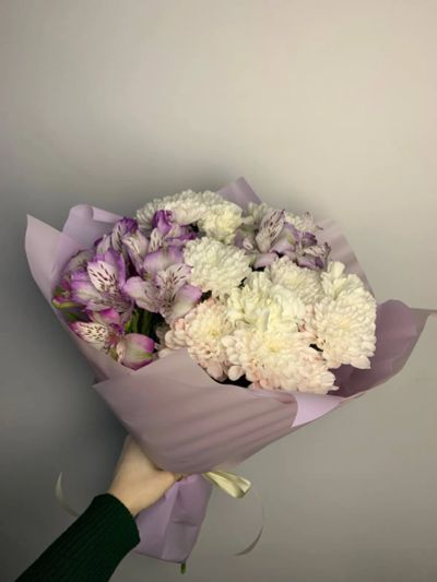 Лот: 25807162. Фото: 1. 4. Букет - комплимент торги на... Свежие цветы