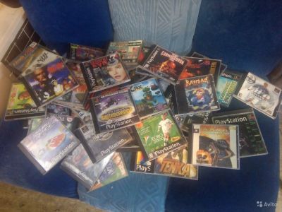 Лот: 10170852. Фото: 1. 52 диска на PlayStation. Игры для консолей