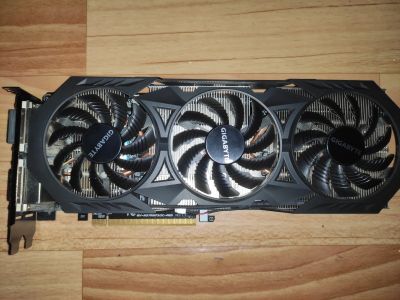 Лот: 17851860. Фото: 1. Видеокарта Gigabyte GeForce GTX... Видеокарты